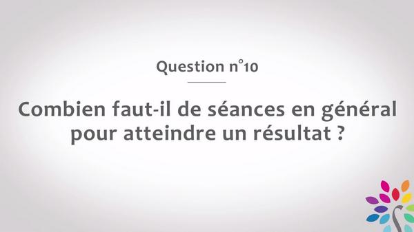 combien faut il de séances de sophrologie ?