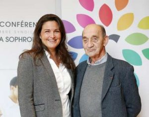 Catherine Aliotta et le professeur Jean-Didier Rain