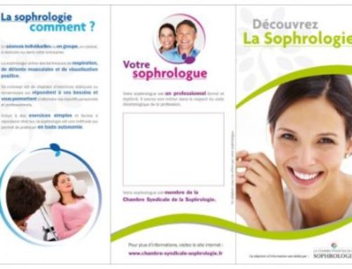 Communication du sophrologue : nouveau dépliant en ligne